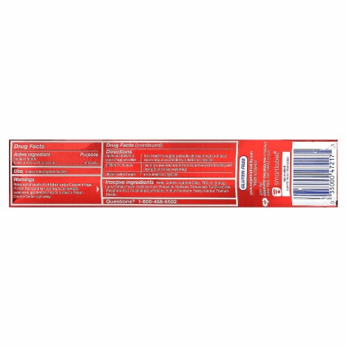 COLGATE OW STN FGTR TP CLEAN MNT PASTE 6OZ Perspective: back