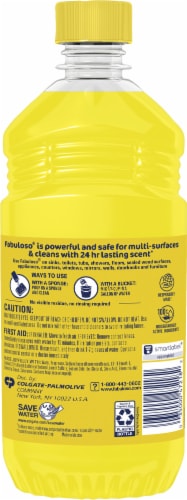 Fabuloso® Refreshing Lemon Liquid Multi Purpose Cleaner Perspective: back