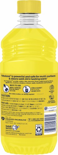 Fabuloso® Refreshing Lemon Liquid Multi Purpose Cleaner Perspective: back