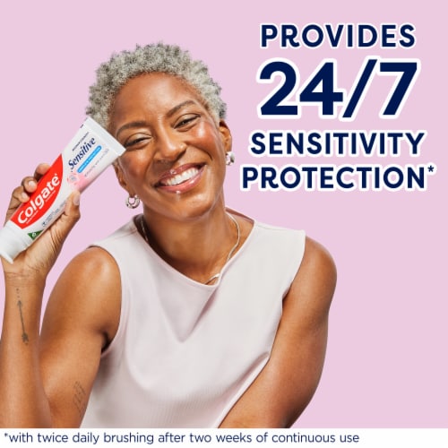 Colgate Sensitive Complete Protection Toothpaste with Mint Flavor Perspective: back