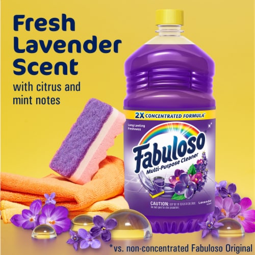 Fabuloso Multi-Purpose Cleaner 2x Concentrated Lavender Perspective: back