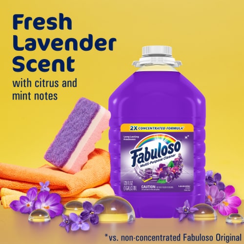 Fabuloso Multi-Purpose Cleaner 2x Concentrated Lavender Perspective: back