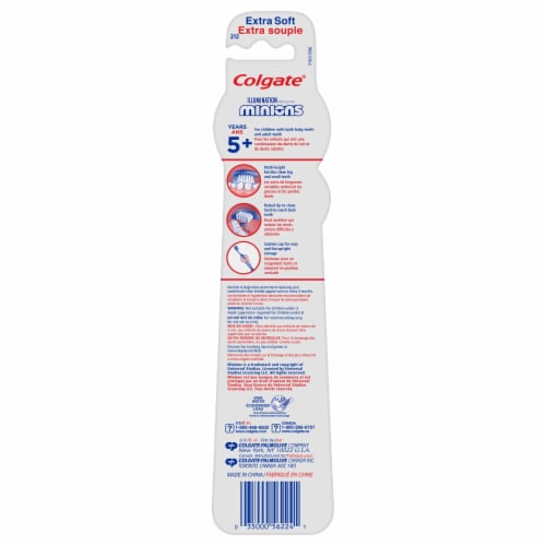 Colgate® Kids Minions Toothbrushes Perspective: back