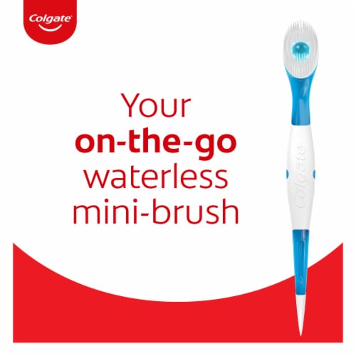 Colgate® Wisp Max Fresh Peppermint Portable Mini-Brushes Perspective: back