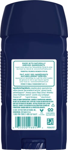 Tom's of Maine Long-Lasting Aluminum-Free Natural Deodorant for Men North Woods Perspective: back