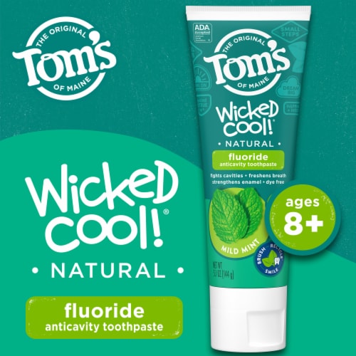 Extra White Fluoride Natural Toothpaste Mountain Mint