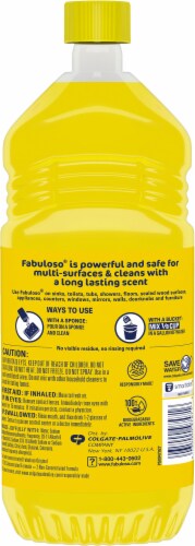 Fabuloso® Refreshing Lemon Multi-Purpose Cleaner Perspective: back