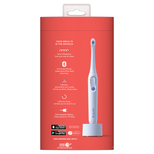 Colgate Hum Electric Toothbrush Perspective: back