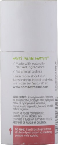 Tom's of Maine Natural Strength Plastic-Free Aluminum-Free Deodorant for Women Fresh Powder Perspective: back
