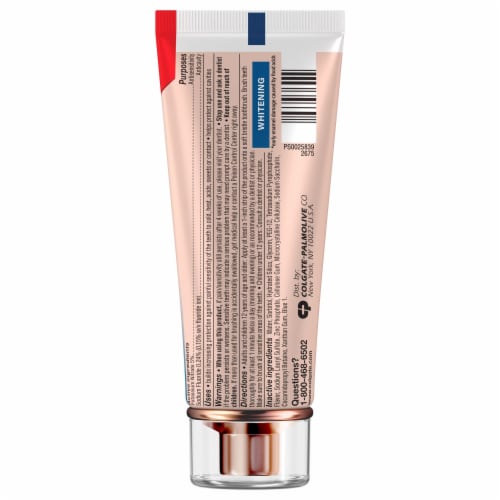 Colgate Renewal Whitening Enamel Toothpaste Mint Perspective: back