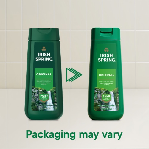 Irish Spring Mens Body Wash with Original Clean Scent Perspective: back