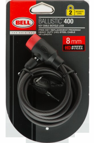 Bell Ballistic 400 Kevlar Key Lock - Black Perspective: back
