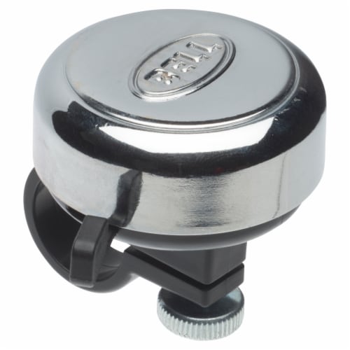 Bell® Safety Dinger 200 Chrome Bike Bell Perspective: back