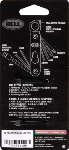 Bell Sports Roadside™ 300 Bicycle Multi-Tool Perspective: back