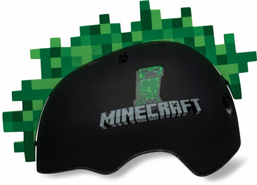 Minecraft Hawk Creeper Child Helmet Perspective: back
