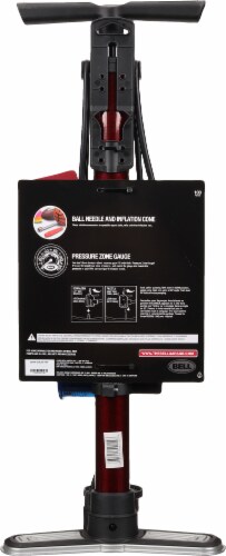 Bell Zephyr 750 Dual Hose Floor Pump Perspective: back