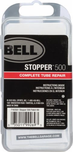 Bell® Stopper 500 Complete Tube Repair Patch Kit Perspective: back