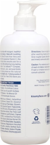 Kiss My Face Goat Milk Rosemary + Tea Tree Hand & Body Lotion Perspective: back