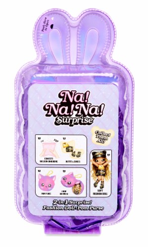 MGA Entertainment Na! Na! Na! Surprise Series 3 2-in-1 Pom Doll Perspective: back