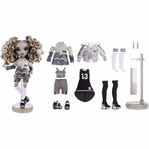 Rainbow High Shadow High Doll- Nicole Steel Perspective: back