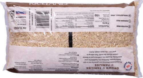 Riceland Natural Brown Rice Perspective: back