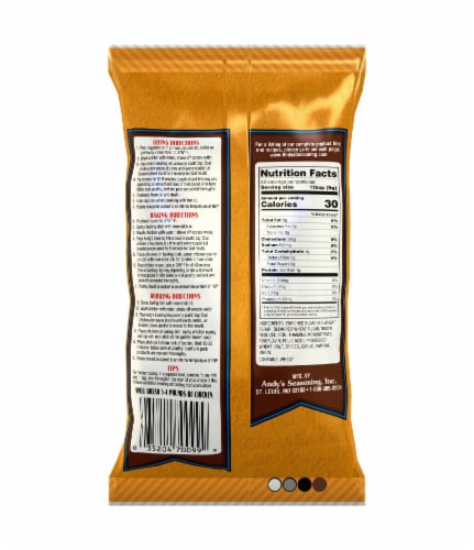 Andy's Seasoning™ Mild Chicken Breading Perspective: back
