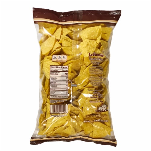 La Favorita® Tortilla Chips Perspective: back