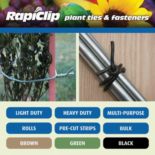 Luster Leaf® RapiClip® Light Duty Garden Soft Wire Tie - Green Perspective: back
