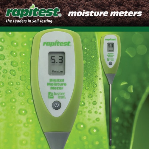 Luster Leaf® Rapitest® Digital Soil Moisture Meter Perspective: back