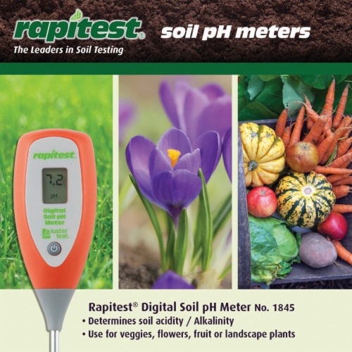 Luster Leaf® Rapitest® Digital Soil PH Meter Perspective: back