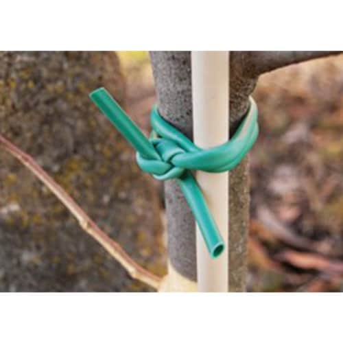 Rapiclip® 100 Ft. Green Soft Stretch Plant Twist Tie Perspective: back