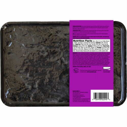 Sea Cuisine® Multigrain Medley Crusted Tilapia Perspective: back
