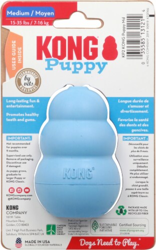 KONG Medium Puppy Toy Perspective: back