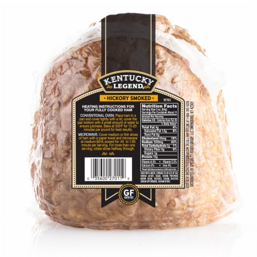 Kentucky Legend® Quarter Sliced Boneless Hickory Smoked Ham Perspective: back