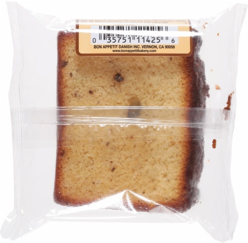 Bon Appetit® Banana Bread Slice Perspective: back