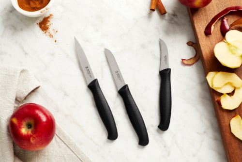 Henckels 3-Piece Paring Knife Set - Black Perspective: back