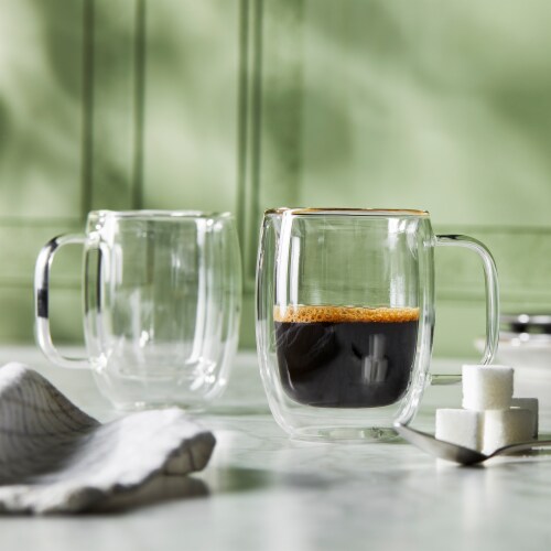 ZWILLING Sorrento Plus 2-pc Double-Wall Glass Espresso Mug Set, 2-pc -  Kroger