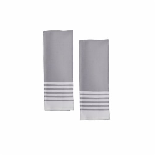 ZWILLING 4-pc Kitchen Towel Set - Grey Perspective: back
