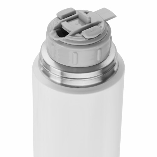 ZWILLING Thermo 33.8 oz Beverage Bottle - Silver-White Perspective: back