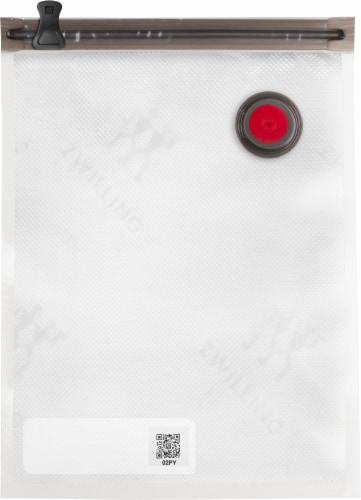 ZWILLING Fresh & Save 20-pc Vacuum Sealer Bags, Sous Vide Bags, Meal Prep - Medium Perspective: back
