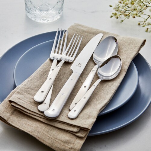 Zwilling Porterhouse 45-pc 18/10 Stainless Steel Flatware Set Perspective: back