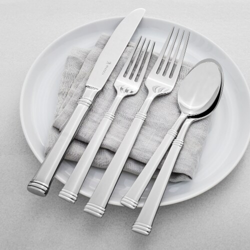 Henckels Plaza 65pc 18/10 Stainless Steel Flatware Set, 65pc Smith
