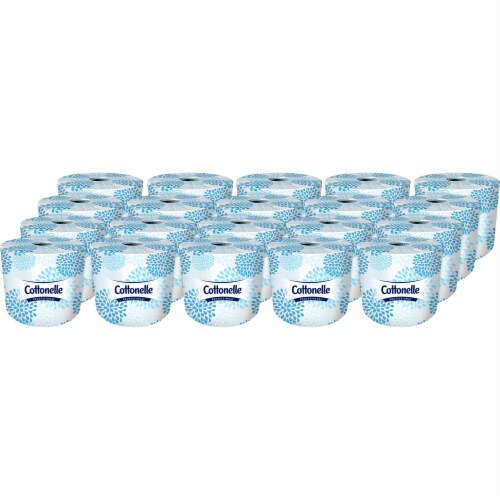 Cottonelle Two-Ply Bathroom Tissue 451 Sheets/Roll 20 Rolls/Carton 13135 Perspective: back
