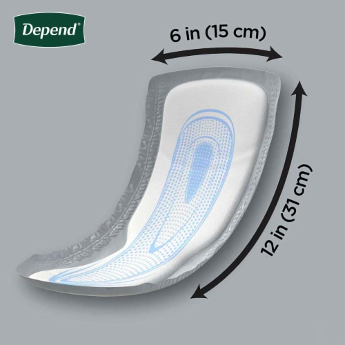 Depend Mens Incontinence Guards Maximum Bladder Control Pads, 52 ct ...