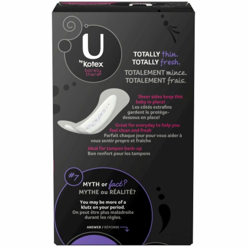 Kotex U Thin Panty Liners Perspective: back