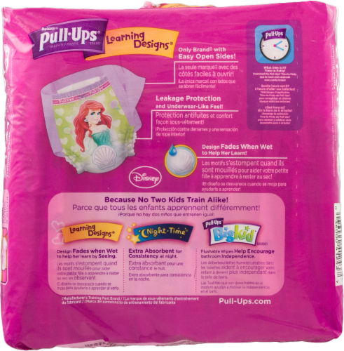 Pull-Ups Learning Designs Girls' Potty Training Pants, 2T-3T (16-34 lbs) Perspective: back
