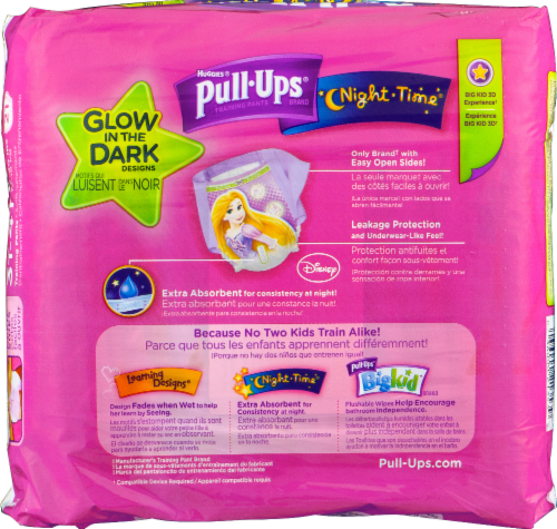 Pull-Ups Night-Time Girls' Potty Training Pants, 3T-4T (32-40 lbs) Perspective: back