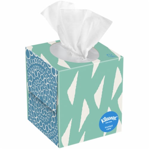 Kleenex Trusted Care Facial Tissues Perspective: back