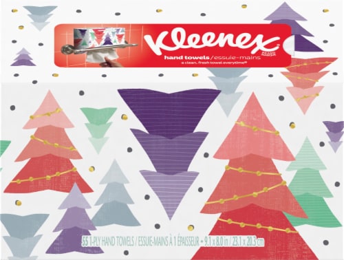 Kleenex Holiday Hand Towels 55 ct Kroger
