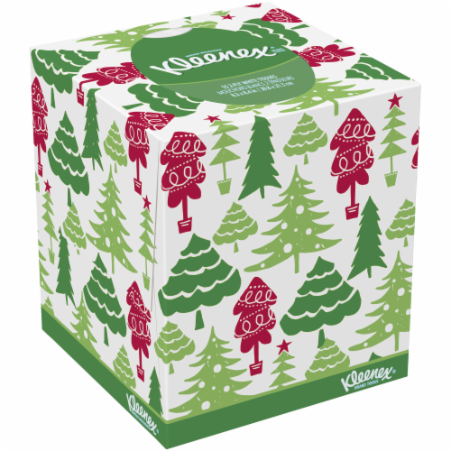 Kleenex Holiday Christmas Facial Tissues Perspective: back
